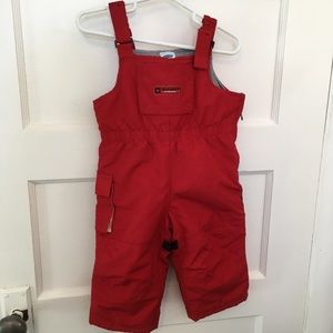 Red Old Navy ski/snow bib